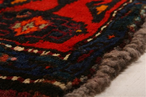 Shiraz Red Hand Knotted 410 X 72 Area Rug 100-27459 Image 8