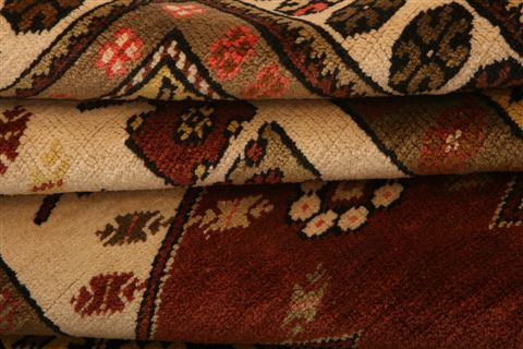 Kazak Red Hand Knotted 39 X 72 Area Rug 100-27462 Image 3