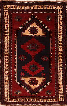 Russia Kazak Red Rectangle 5x7 ft Wool Carpet 27463