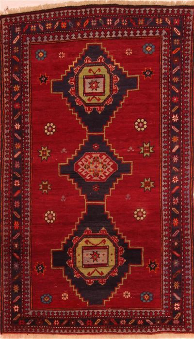 Kazak Red Hand Knotted 311 X 68 Area Rug 100-27469 Image 0
