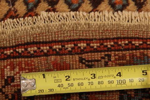Kazak Beige Hand Knotted 46 X 77 Area Rug 100-27471 Image 5