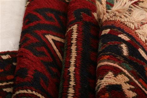 Kazak Red Hand Knotted 46 X 77 Area Rug 100-27472 Image 2