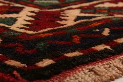 Kazak Red Hand Knotted 46 X 77 Area Rug 100-27472 Image 6