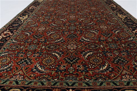 Herati Green Hand Knotted 31 X 51 Area Rug 250-27476 Image 1