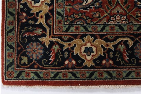 Herati Green Hand Knotted 31 X 51 Area Rug 250-27476 Image 4