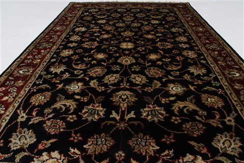 Tabriz Green Hand Knotted 32 X 51 Area Rug 250-27477 Image 1