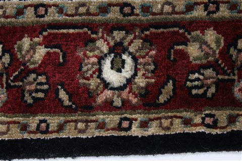Tabriz Green Hand Knotted 32 X 51 Area Rug 250-27477 Image 2