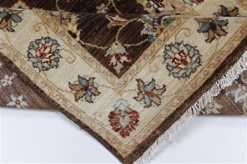 Ziegler Beige Hand Knotted 211 X 411 Area Rug 250-27478 Image 2