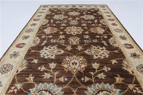 Ziegler Beige Hand Knotted 211 X 411 Area Rug 250-27478 Image 4