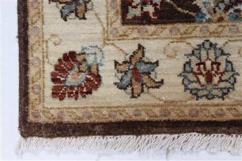 Ziegler Beige Hand Knotted 211 X 411 Area Rug 250-27478 Image 7