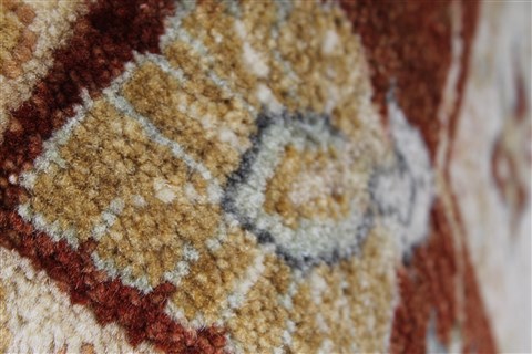 Ziegler Beige Hand Knotted 211 X 50 Area Rug 250-27480 Image 1