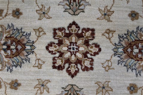 Ziegler Beige Hand Knotted 211 X 50 Area Rug 250-27480 Image 5