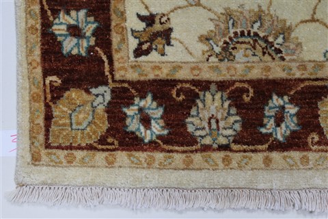 Ziegler Beige Hand Knotted 211 X 50 Area Rug 250-27480 Image 6