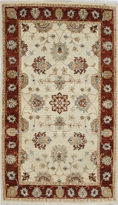 Ziegler Beige Hand Knotted 211 X 50 Area Rug 250-27480 Image 0