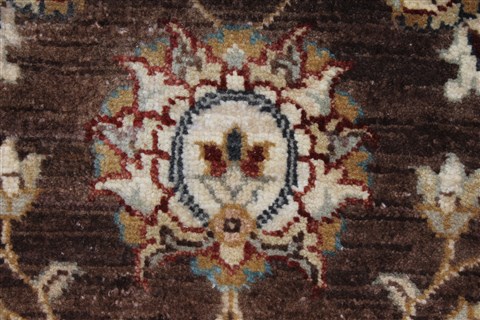 Ziegler Beige Hand Knotted 30 X 411 Area Rug 250-27481 Image 10