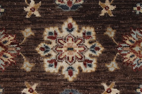 Ziegler Beige Hand Knotted 30 X 411 Area Rug 250-27481 Image 6