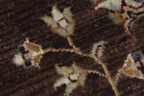 Ziegler Beige Hand Knotted 30 X 411 Area Rug 250-27481 Image 9