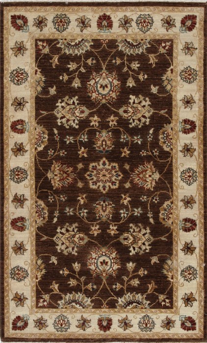 Ziegler Beige Hand Knotted 30 X 411 Area Rug 250-27481 Image 0