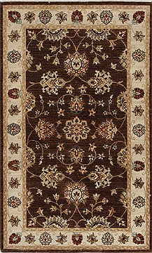 Ziegler Beige Hand Knotted 3'0" X 4'11"  Area Rug 250-27481