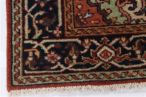 Serapi Brown Hand Knotted 30 X 50 Area Rug 250-27483 Image 7
