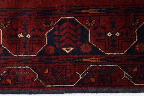 Kunduz Blue Hand Knotted 34 X 410 Area Rug 250-27484 Image 2
