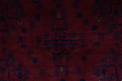 Kunduz Blue Hand Knotted 34 X 410 Area Rug 250-27484 Image 3