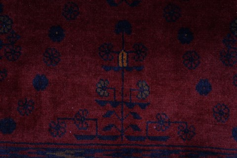 Kunduz Blue Hand Knotted 34 X 410 Area Rug 250-27484 Image 6