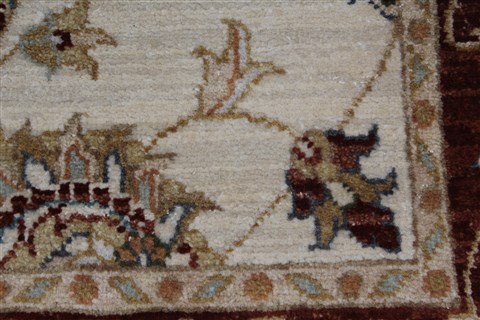 Ziegler Beige Hand Knotted 30 X 411 Area Rug 250-27485 Image 8