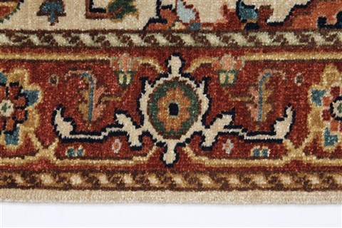 Serapi White Hand Knotted 30 X 50 Area Rug 250-27487 Image 3