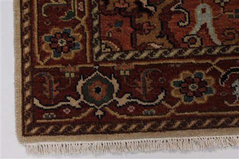 Serapi White Hand Knotted 30 X 50 Area Rug 250-27487 Image 5