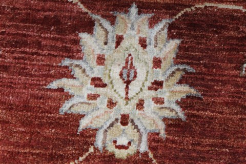 Ziegler Beige Hand Knotted 30 X 51 Area Rug 250-27488 Image 8