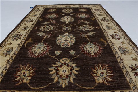 Ziegler Beige Hand Knotted 31 X 50 Area Rug 250-27491 Image 2