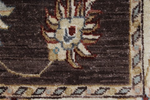 Ziegler Beige Hand Knotted 31 X 50 Area Rug 250-27491 Image 7