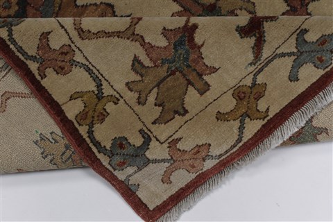 Chobi Brown Hand Knotted 31 X 57 Area Rug 250-27492 Image 1