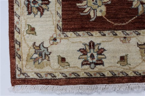 Ziegler Beige Hand Knotted 211 X 511 Area Rug 250-27493 Image 4