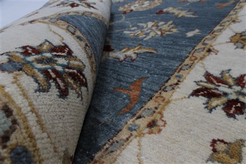 Ziegler Beige Hand Knotted 30 X 411 Area Rug 250-27494 Image 1