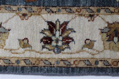Ziegler Beige Hand Knotted 30 X 411 Area Rug 250-27494 Image 5