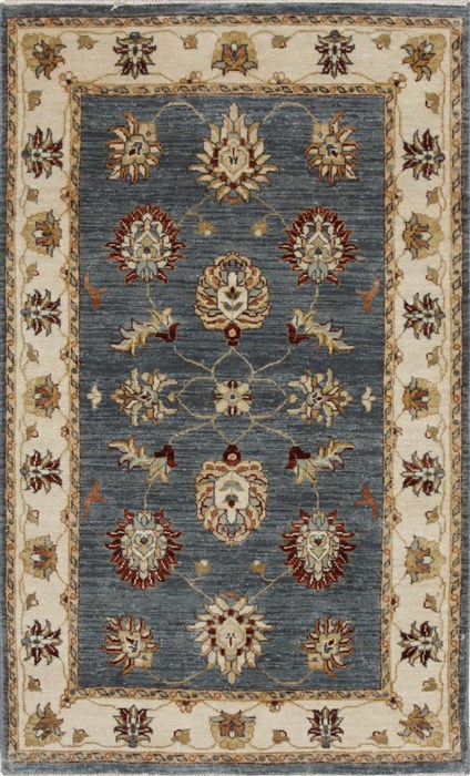 Ziegler Beige Hand Knotted 30 X 411 Area Rug 250-27494 Image 0