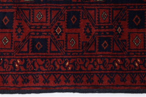 Kunduz Blue Hand Knotted 32 X 410 Area Rug 250-27495 Image 1