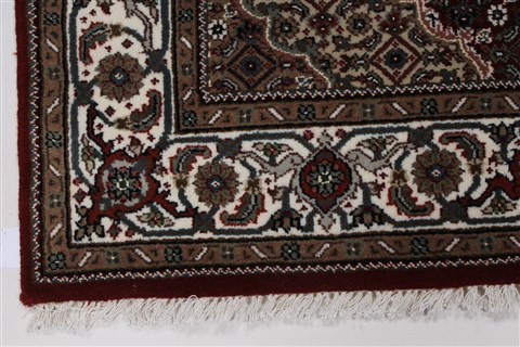 Mahi Beige Hand Knotted 30 X 50 Area Rug 250-27497 Image 6
