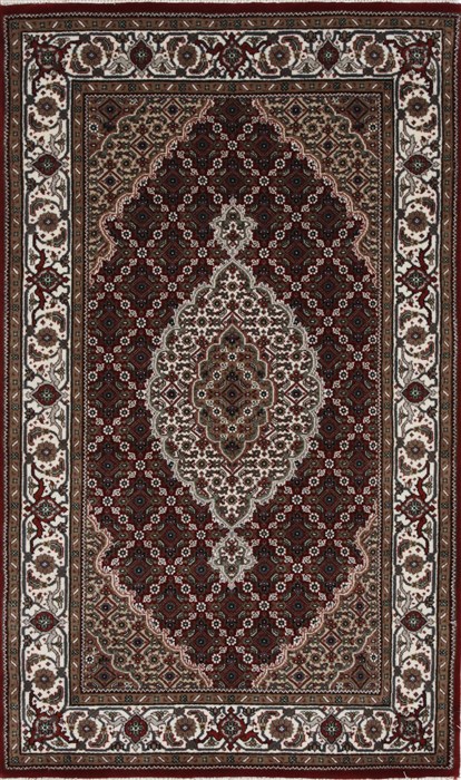Mahi Beige Hand Knotted 30 X 50 Area Rug 250-27497 Image 0