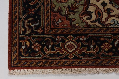 Serapi Brown Hand Knotted 30 X 50 Area Rug 250-27498 Image 5