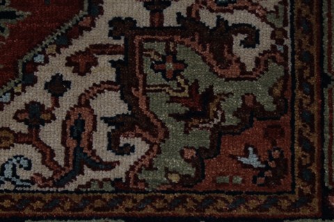 Serapi Brown Hand Knotted 30 X 50 Area Rug 250-27498 Image 8