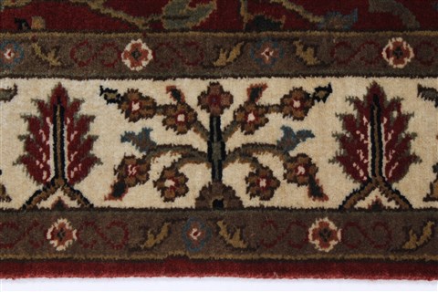 Semnan Beige Hand Knotted 30 X 410 Area Rug 250-27499 Image 5