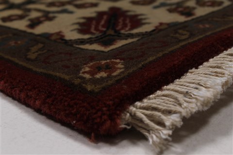 Semnan Beige Hand Knotted 30 X 410 Area Rug 250-27499 Image 8
