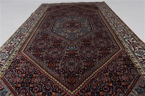 Bidjar Red Hand Knotted 30 X 55 Area Rug 250-27500 Image 2