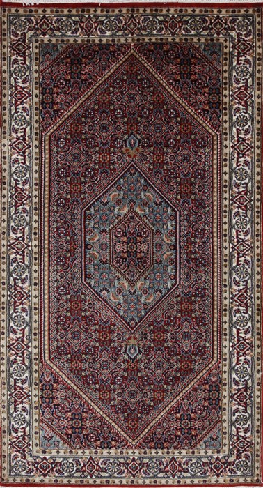 Bidjar Red Hand Knotted 30 X 55 Area Rug 250-27500 Image 0