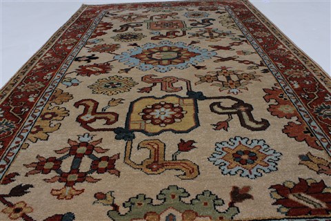 Serapi Multicolor Hand Knotted 31 X 51 Area Rug 250-27501 Image 8