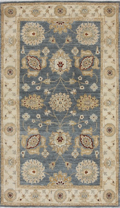 Ziegler Beige Hand Knotted 31 X 53  Area Rug 250-27502 Image 0