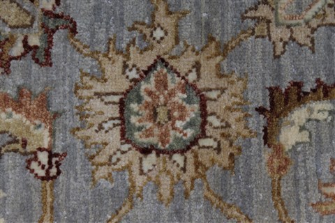 Pishavar Beige Hand Knotted 30 X 52 Area Rug 250-27503 Image 11